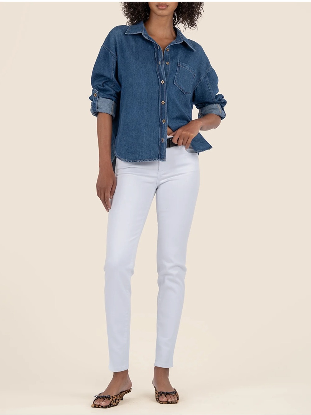 Kut from the Kloth White Skinny Jeans